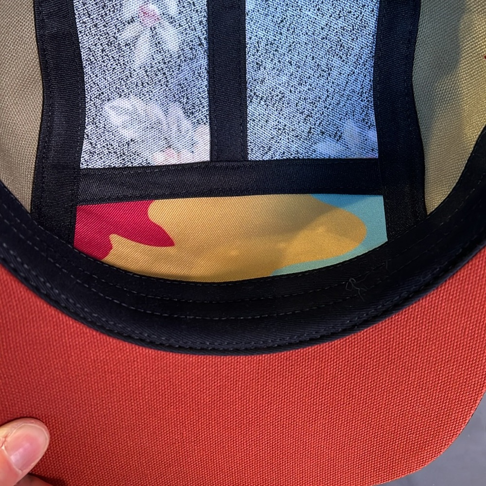 Legend five panel hat. Vintage floral pattern limited edition - Picture 5 of 6